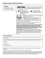 RCA CRK76TA1OM TV Operating Manual